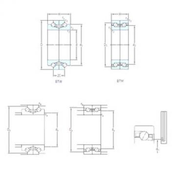 angular contact ball bearing installation BTM 140 AM/P4CDB SKF