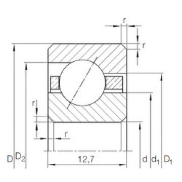 angular contact ball bearing installation CSED 1003) INA