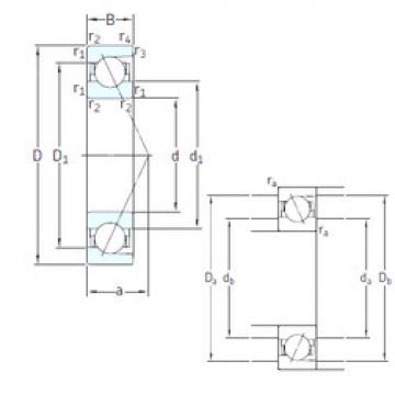 angular contact ball bearing installation E 208 7CE3 SNFA