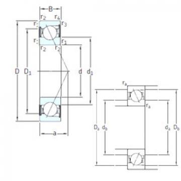 angular contact ball bearing installation E 200/100 /S 7CE1 SNFA