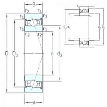 angular contact ball bearing installation HB110 /S/NS 7CE1 SNFA