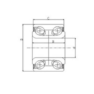 angular contact ball bearing installation IJ111001 ILJIN