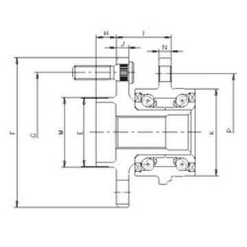 angular contact ball bearing installation IJ113022 ILJIN