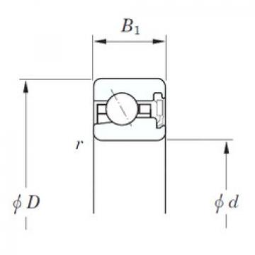 angular contact ball bearing installation KJA050 RD KOYO