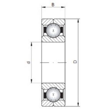 angular contact ball bearing installation Q1017 ISO