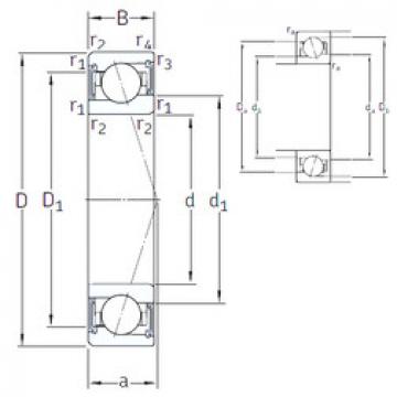 angular contact ball bearing installation VEB 15 /S 7CE1 SNFA