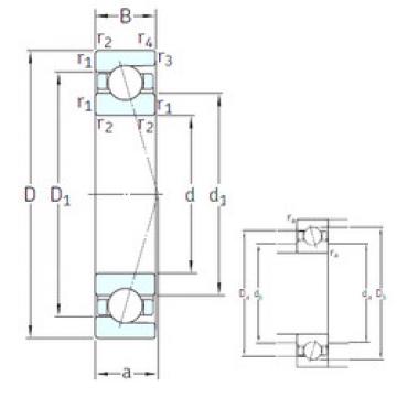 angular contact ball bearing installation SEA10 7CE3 SNFA