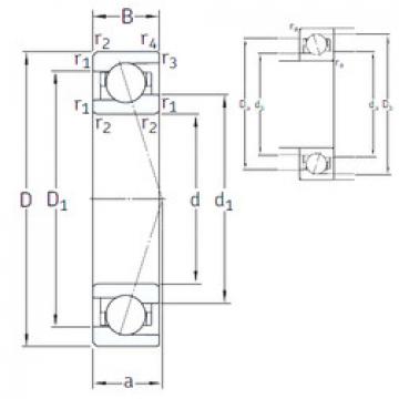 angular contact ball bearing installation VEB 100 /NS 7CE1 SNFA