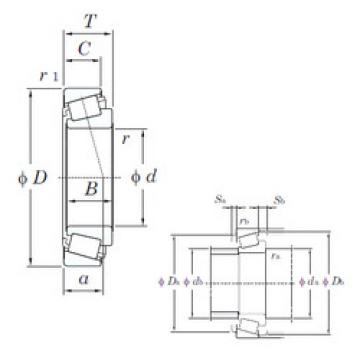 tapered roller bearing axial load 98394X/98788 KOYO