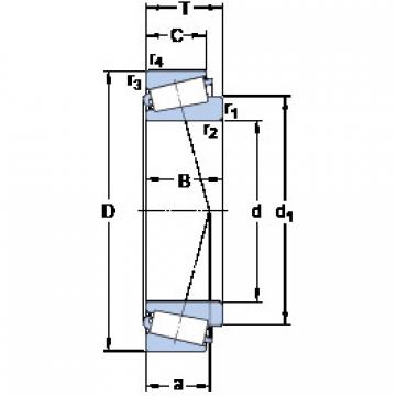 tapered roller bearing axial load BT1B 328068/HA4 SKF