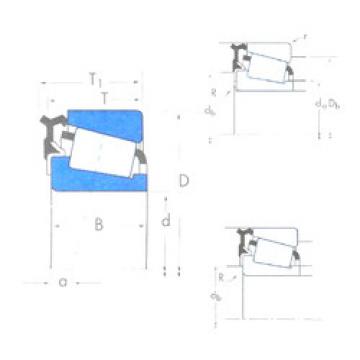 tapered roller bearing axial load LM48548/LM48510-LM48500LA Timken