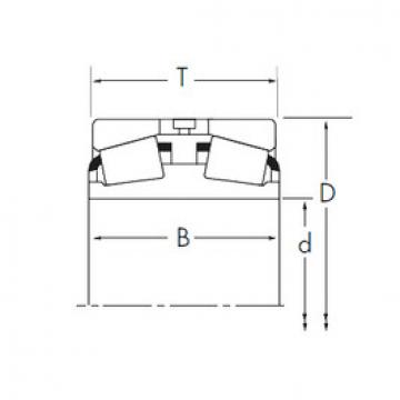 tapered roller bearing axial load 96851D/96140+Y4S-96140 Timken