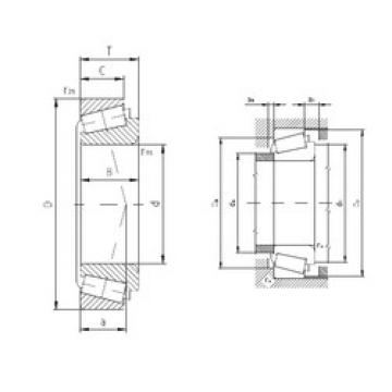 tapered roller bearing axial load 33206A ZVL