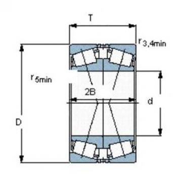 tapered roller thrust bearing 31306 J2/QDF SKF