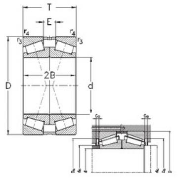 tapered roller thrust bearing 32012-X-DF NKE