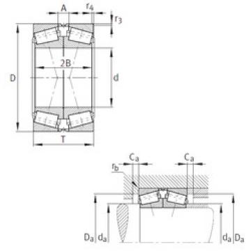 tapered roller thrust bearing 32040-X-N11CA-A350-400 FAG