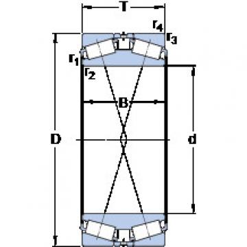 tapered roller bearing axial load BT2B 328874/HA1 SKF