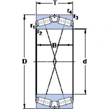 tapered roller bearing axial load BT2B 332626/HA7 SKF