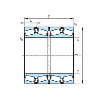 tapered roller bearing axial load PSL 612-303 PSL