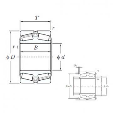 tapered roller dimensions bearings 45226 KOYO