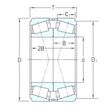 tapered roller dimensions bearings 57591-N KOYO