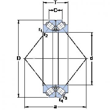 tapered roller bearing axial load BT2B 332496/HA4 SKF