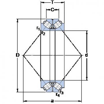 tapered roller bearing axial load BT2B 332495/HA5 SKF