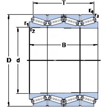 tapered roller bearing axial load BT4B 334081/HA4 SKF