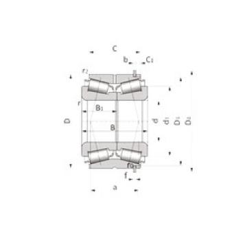 tapered roller bearing axial load FC12402H100 SNR