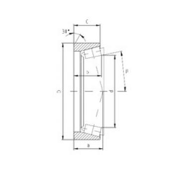 tapered roller bearing axial load PLC64-3 ZVL