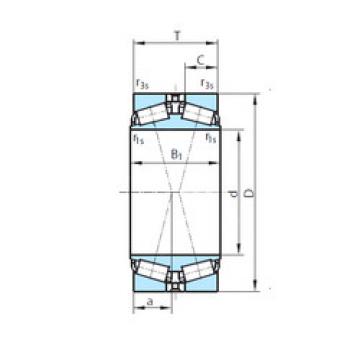 tapered roller bearing axial load PSL 612-315 PSL