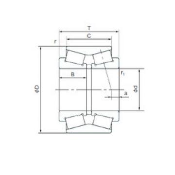 tapered roller bearing axial load QT28 NACHI