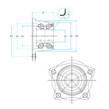 tapered roller bearing axial load ZA-35BWK04-Y-2CA15** NSK