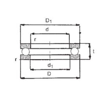 thrust ball bearing applications 0-6 FBJ