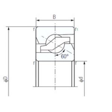 thrust ball bearing applications 17TAB04 NACHI