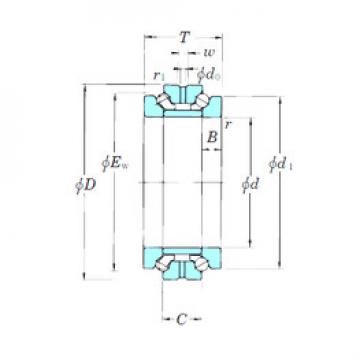 thrust ball bearing applications 234407B KOYO