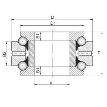 thrust ball bearing applications 234408 ISO