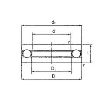 thrust ball bearing applications 2901 FBJ