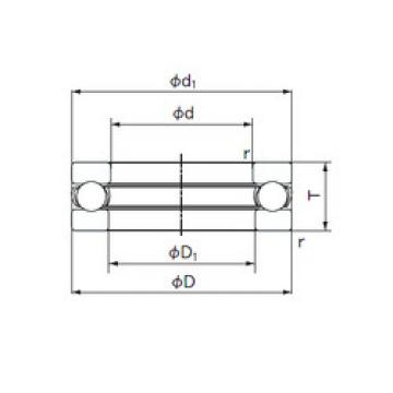 thrust ball bearing applications 2900 NACHI