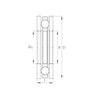 thrust ball bearing applications 4457 INA