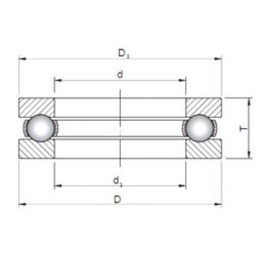 thrust ball bearing applications 51204 CX