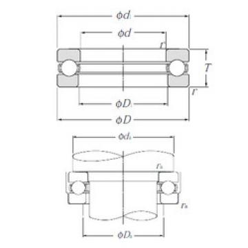 thrust ball bearing applications 511/ 530 NTN