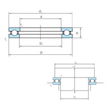 thrust ball bearing applications 511/1000 PSL