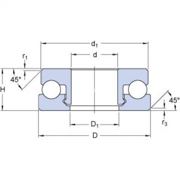 thrust ball bearing applications 51100 V/HR11T1 SKF