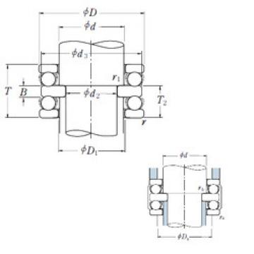 thrust ball bearing applications 52202 NSK