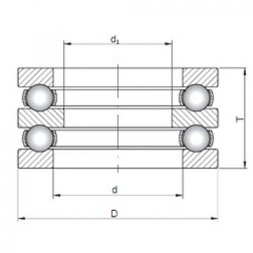 thrust ball bearing applications 52211 CX