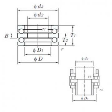 thrust ball bearing applications 52207 KOYO