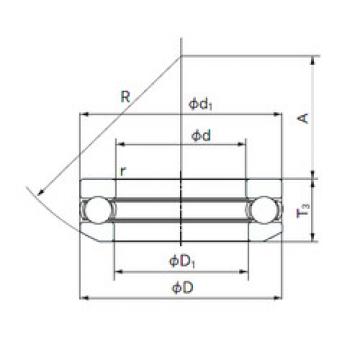 thrust ball bearing applications 53206 NACHI