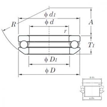 thrust ball bearing applications 53203 KOYO