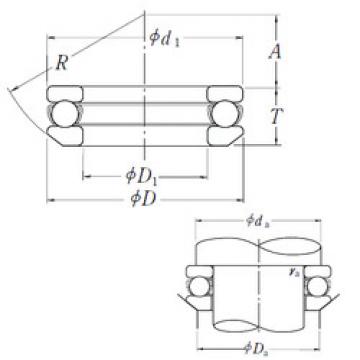 thrust ball bearing applications 53200 NSK